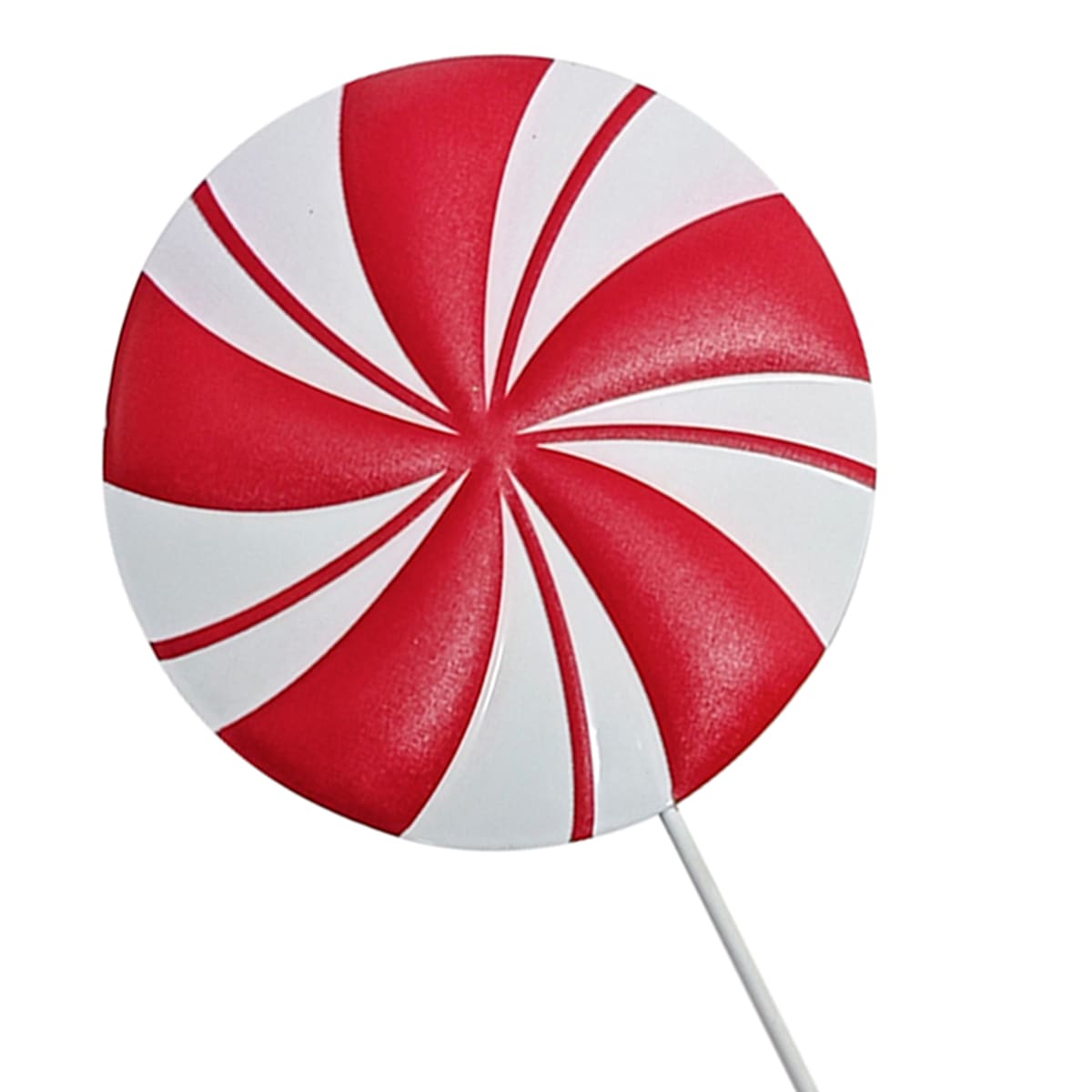 12" Peppermint Swirl Pick – Christmas Candy Decoration Accent