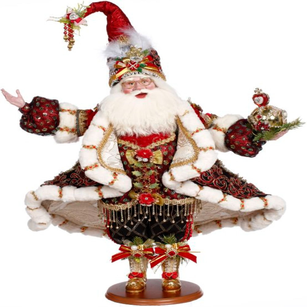 27" Heart of Father Christmas Santa – Elegant Christmas Figurine