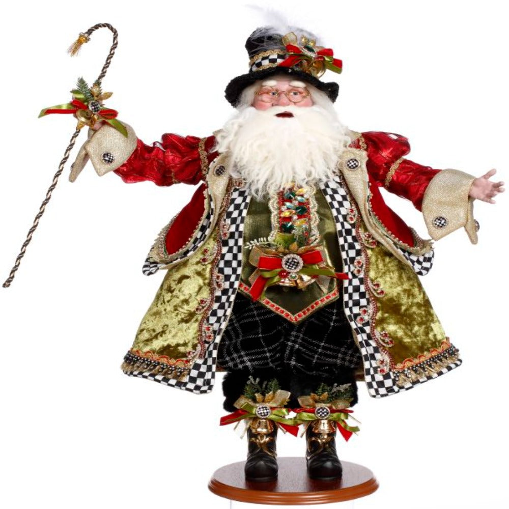 25.5" Santa in the City by Mark Roberts – Elegant Christmas Decoration
