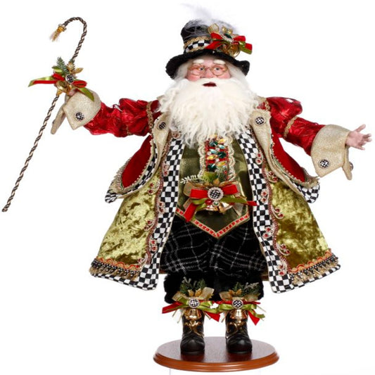 25.5" Santa in the City by Mark Roberts – Elegant Christmas Decoration