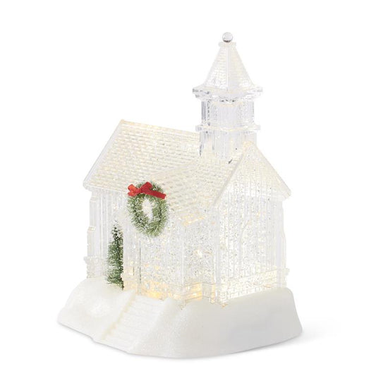 12.25" Cardinal Water Spinning LED Snow Globe – Lighted Christmas Décor with Timer