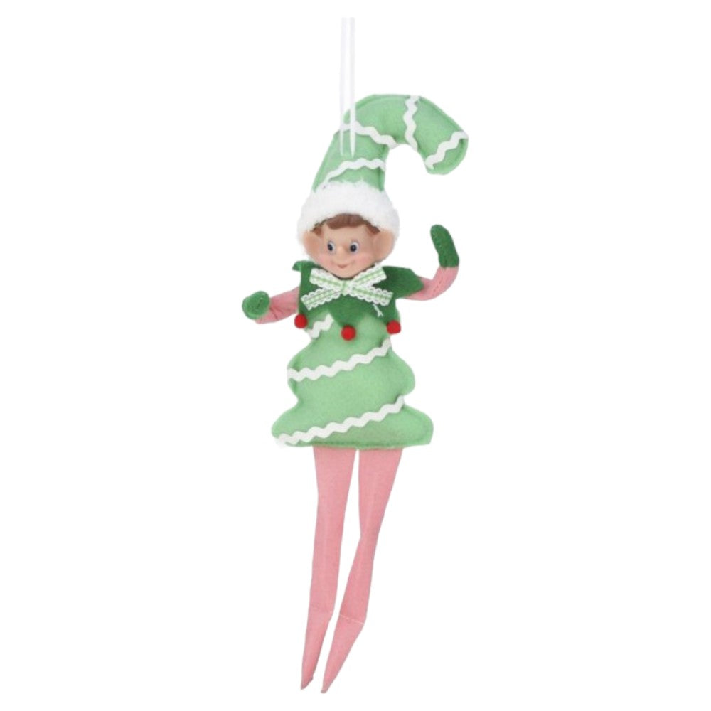 11" Holiday Sweets Elf – Festive Christmas Decoration