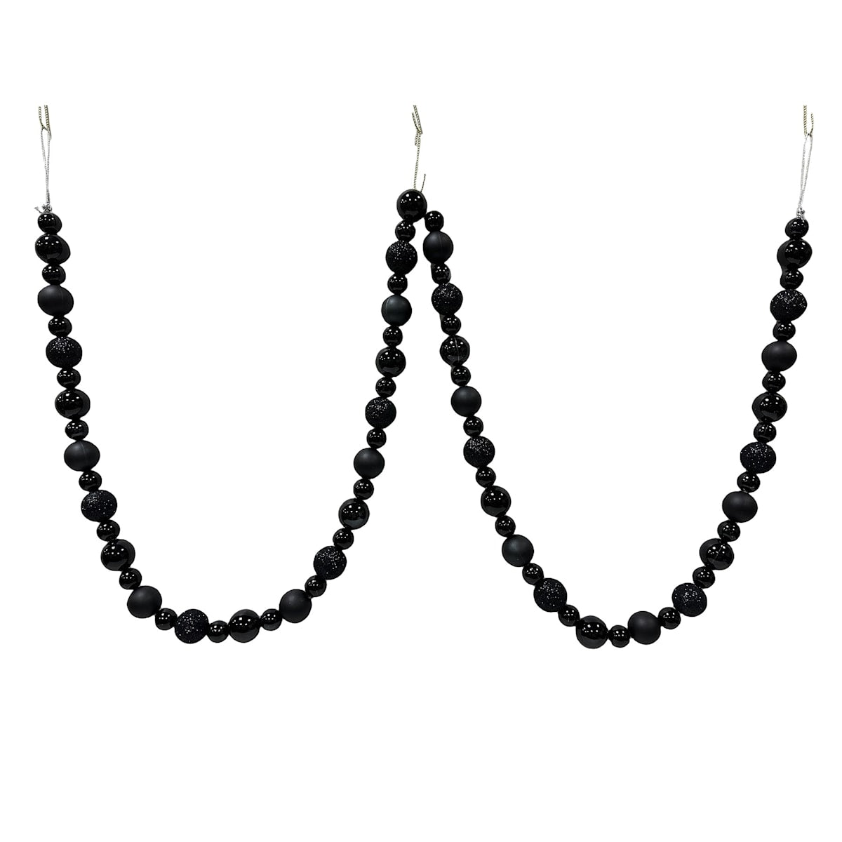 72″ Ball  Ornament Garland – Shiny Ornament Ball Holiday Decoration